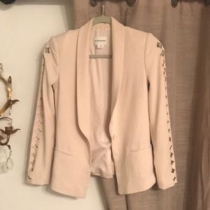 Club Monaco Scalloped Blazer